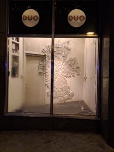 Deadwood gives new life - site-specific installation by Juanma González